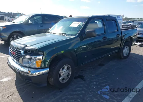 2005 GMC Canyon Sle из США, поврежденный, VIN 1GTCS136458129929